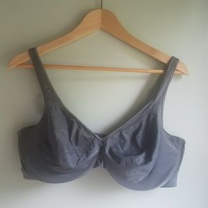 40D Lilyette Underwire Bra Gray